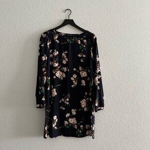 Honey Punch Pink Long Sleeve Dress with Cuffed Sleeves